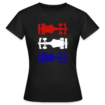 Formule Netherlands Formel Racing Niederlande - T-shirt Femme - noir - Devant - AI Model Female 172 dark (172cm)