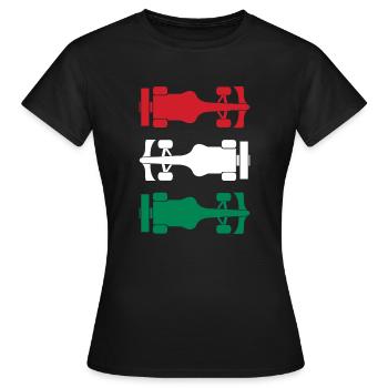 Formule Hongrie Formel Racing Ungarn - T-shirt Femme - noir - Devant - AI Model Female 172 dark (172cm)
