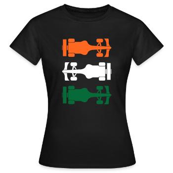 Formula India Formel Racing Indien - Women's T-Shirt - black - Front - AI Model Female 172 dark (172cm)
