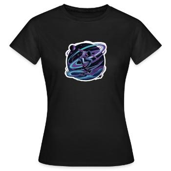 Vivez votre rêve - T-shirt Femme - noir - Devant - AI Model Female 172 dark (172cm)
