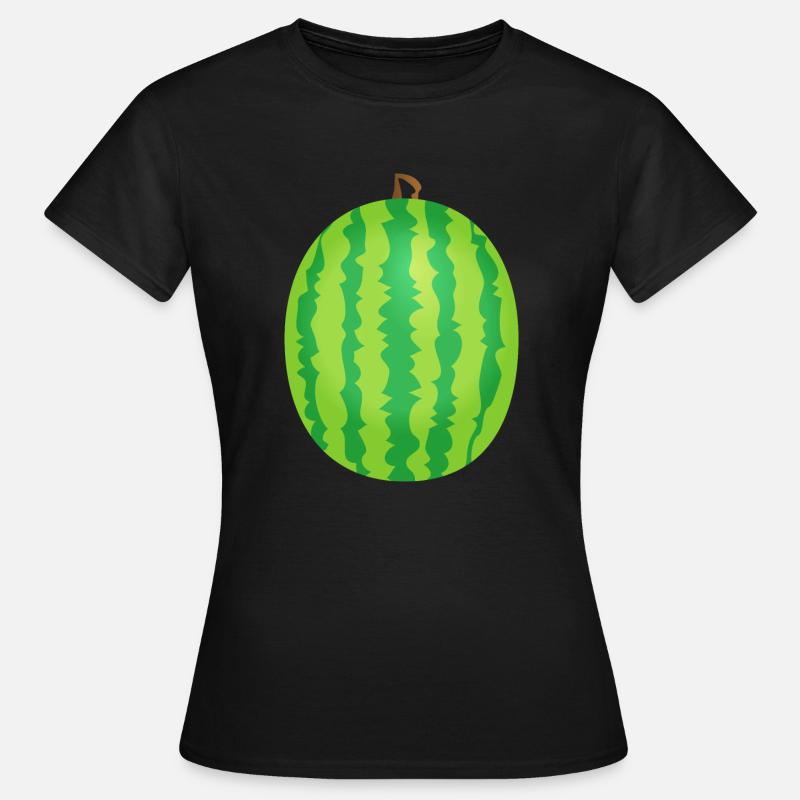 melon fruit019 - Women's T-Shirt - black