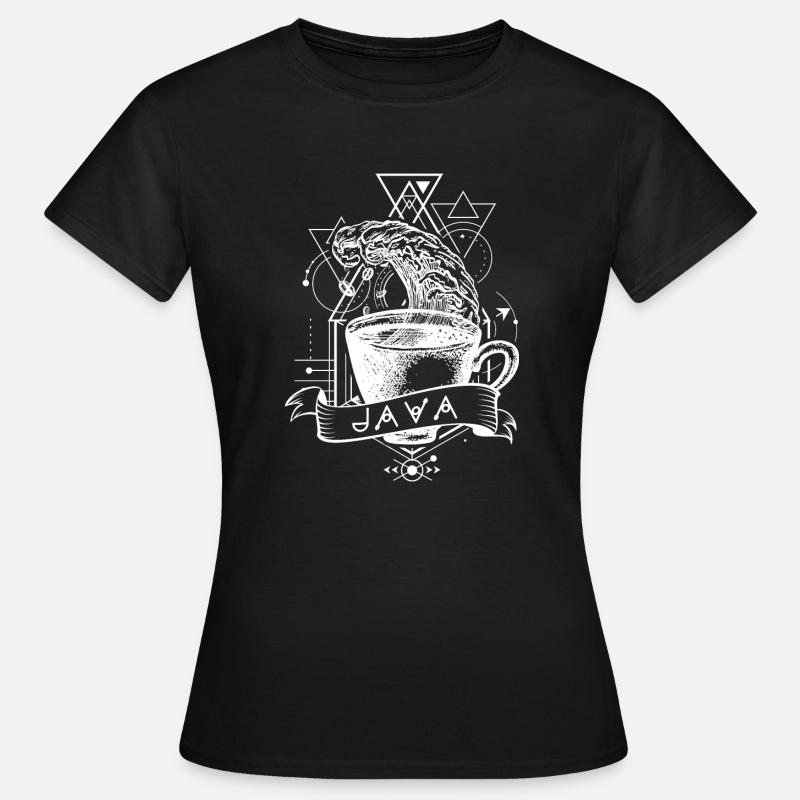 Langage de programmation Java - T-shirt Femme - noir