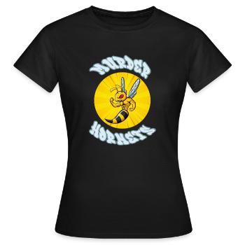 Meurtres Hornets Killer Hornets - T-shirt Femme - noir - Devant - AI Model Female 172 dark (172cm)