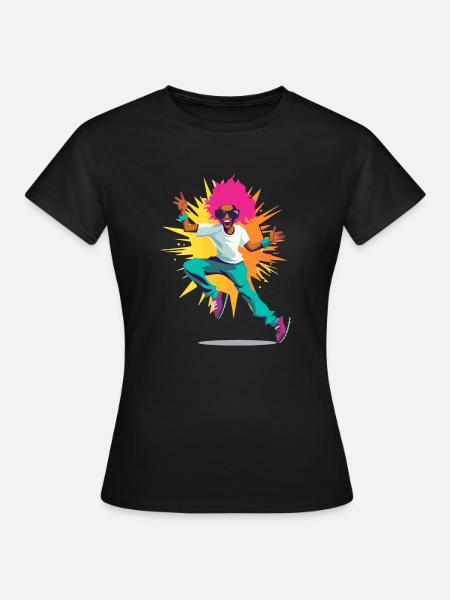 Ed tanzt - Frauen T-Shirt - Schwarz
