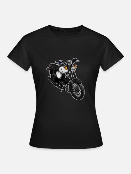 S51 (weiß) // Illustration - Frauen T-Shirt - Schwarz