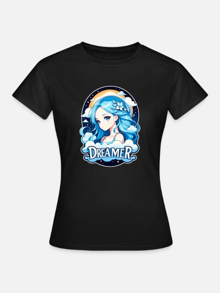 Träumer - Träumer - Träumer - Traum - Träumerei - Frauen T-Shirt - Schwarz