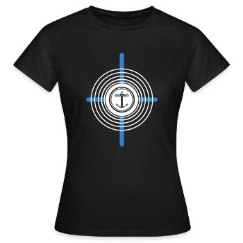 Anchor Emergency Ambulance Anchorage Sailor's Bride - Women's T-Shirt - black - Front - AI Model Female 172 dark (172cm)
