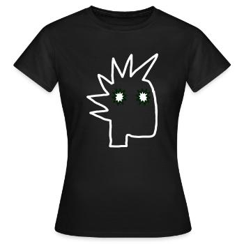 Punk Rock Pogo Anarchie Punks Punk Rocker Punk - T-shirt Femme - noir - Devant - AI Model Female 172 dark (172cm)
