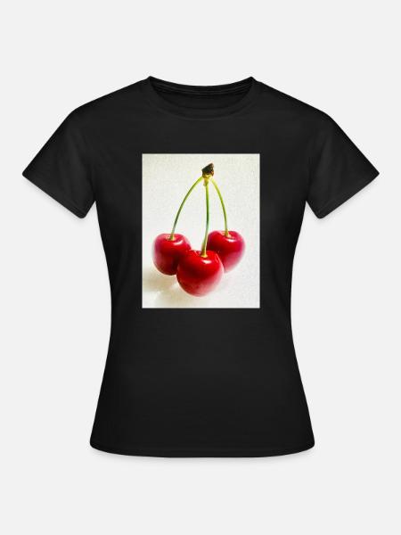 Cherry - Women's T-Shirt - black