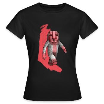 TOTEM - T-shirt Femme - noir - Devant - AI Model Female 172 dark (172cm)