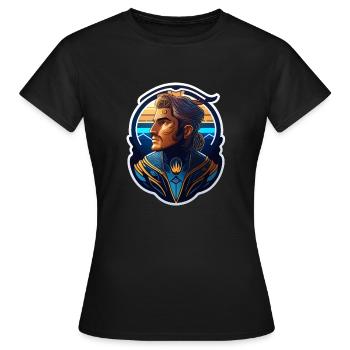 The One - Women's T-Shirt - black - Front - AI Model Female 172 dark (172cm)