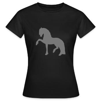 Spanischer Schritt - Frauen T-Shirt - Schwarz - Vorne - AI Model Female 172 dark (172cm)