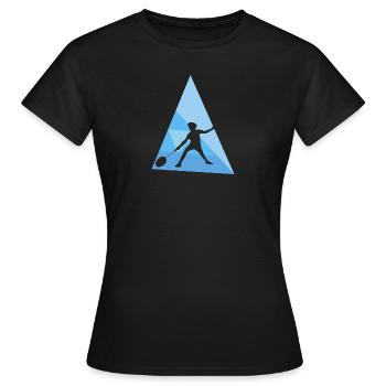 Badminton Drop Smash Drop - T-shirt Femme - noir - Devant - AI Model Female 172 dark (172cm)
