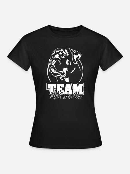 TEAM ROTTWEILER Wilsigns IGP Hundesport Hunde - Frauen T-Shirt - Schwarz