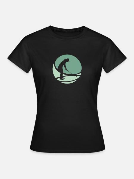Golf Driver Driver - Frauen T-Shirt - Schwarz