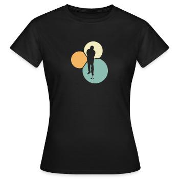 Normale de golf - T-shirt Femme - noir - Devant - AI Model Female 172 dark (172cm)