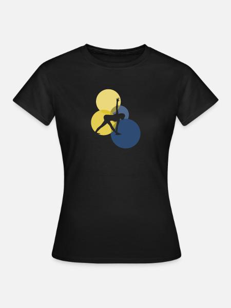 Mantra Vinyasa - Frauen T-Shirt - Schwarz