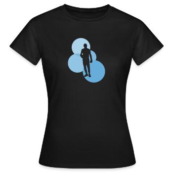 Uppercut Jab - Frauen T-Shirt - Schwarz - Vorne - AI Model Female 172 dark (172cm)