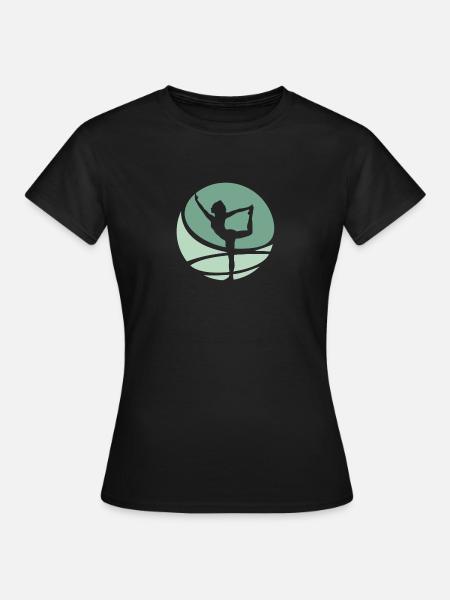 Meditation Yin Meditation - Frauen T-Shirt - Schwarz
