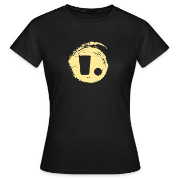 Partymonster Partymonster Beerpong - T-shirt Femme - noir - Devant - AI Model Female 172 dark (172cm)