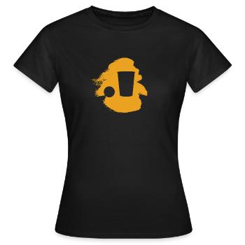 Party Bierflasche Party - Frauen T-Shirt - Schwarz - Vorne - AI Model Female 172 dark (172cm)