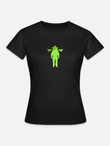 Imker Nektar Bienen - Frauen T-Shirt - Schwarz