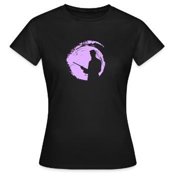 Boule de billard Boule de billard Boule de billard - T-shirt Femme - noir - Devant - AI Model Female 172 dark (172cm)