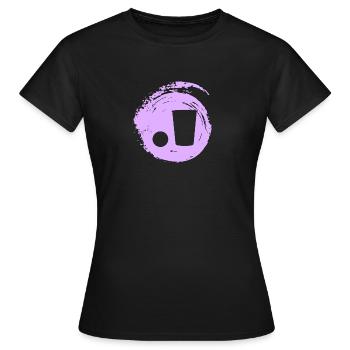 Partymonster Beerpong Bierflasche - Frauen T-Shirt - Schwarz - Vorne - AI Model Female 172 dark (172cm)