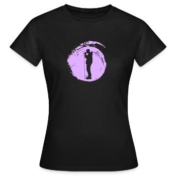 Djing Beatboxer Beatboxer - Frauen T-Shirt - Schwarz - Vorne - AI Model Female 172 dark (172cm)