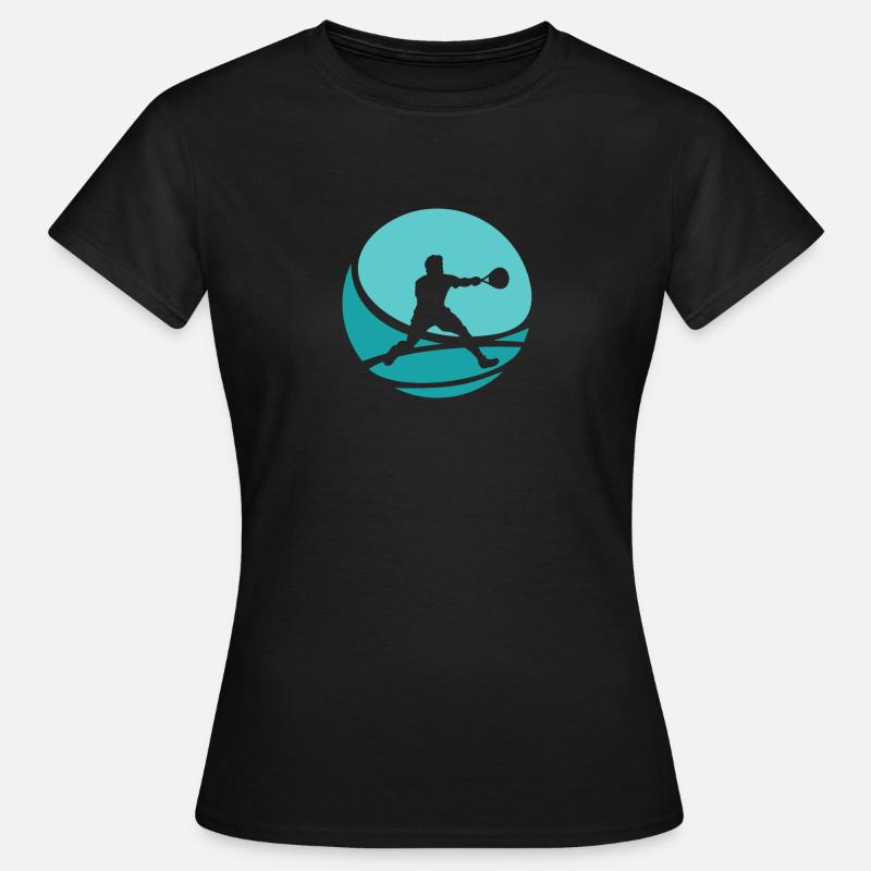 Racket Racket Squash Squash Player - Women's T-Shirt - black