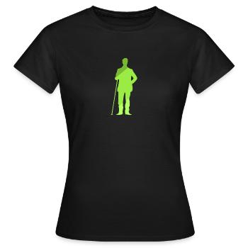 Joueur de billard Billard Boule de billard - T-shirt Femme - noir - Devant - AI Model Female 172 dark (172cm)
