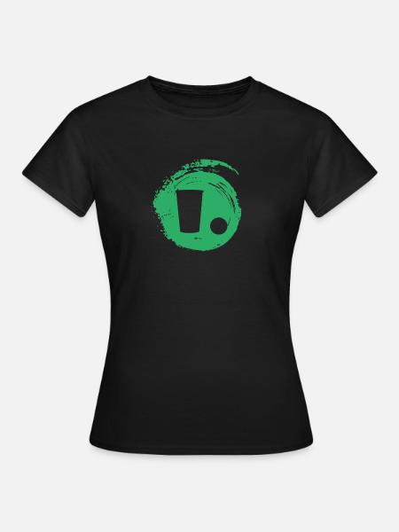 Partymonster Party Bierflasche - Frauen T-Shirt - Schwarz