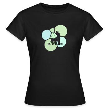 Bienen Bienen Nektar - Frauen T-Shirt - Schwarz - Vorne - AI Model Female 172 dark (172cm)
