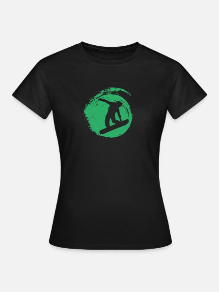 Wintersport Wintersport - Frauen T-Shirt - Schwarz