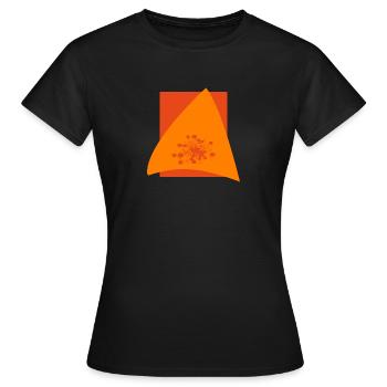 Cryptowährung Coin Cryptowährung - Frauen T-Shirt - Schwarz - Vorne - AI Model Female 172 dark (172cm)