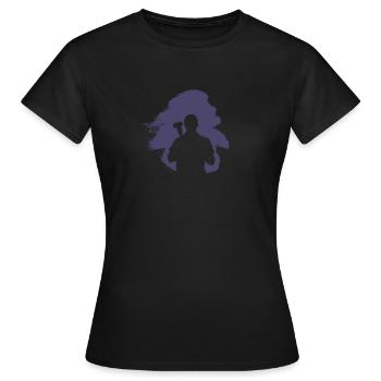 Workshop Mechanic Wrench - Women's T-Shirt - black - Front - AI Model Female 172 dark (172cm)