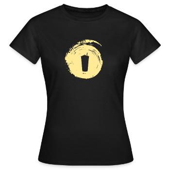 Bubble Tea Bubble Tea Bubble Tea - T-shirt Femme - noir - Devant - AI Model Female 172 dark (172cm)