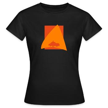 Workshop tool hobbyist - Women's T-Shirt - black - Front - AI Model Female 172 dark (172cm)