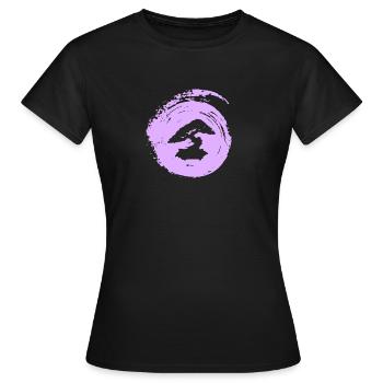 Bonsaï d’arbre Bonsaï - T-shirt Femme - noir - Devant - AI Model Female 172 dark (172cm)