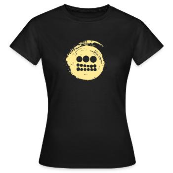 Münzen Münzen Coins - Frauen T-Shirt - Schwarz - Vorne - AI Model Female 172 dark (172cm)
