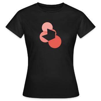 Blogging Blogging Blogger - Women's T-Shirt - black - Front - AI Model Female 172 dark (172cm)