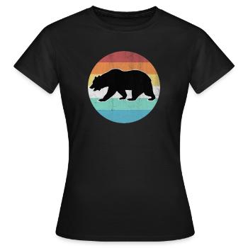 porter - T-shirt Femme - noir - Devant - AI Model Female 172 dark (172cm)