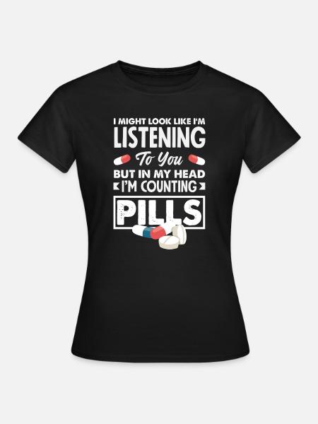 Apotheker Pharmazeutisch-technischer - Frauen T-Shirt - Schwarz