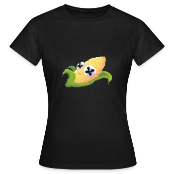 toter Mais - Frauen T-Shirt - Schwarz - Vorne - AI Model Female 172 dark (172cm)