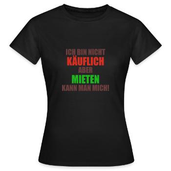 Toller lustiger Spruch für tolle Partys! ;D - Frauen T-Shirt - Schwarz - Vorne - AI Model Female 172 dark (172cm)