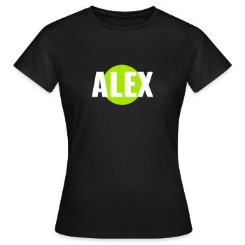 Alex Alexander - Frauen T-Shirt - Schwarz - Vorne - AI Model Female 172 dark (172cm)