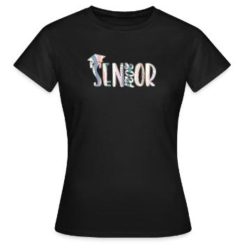 Senioren 2021 - Frauen T-Shirt - Schwarz - Vorne - AI Model Female 172 dark (172cm)