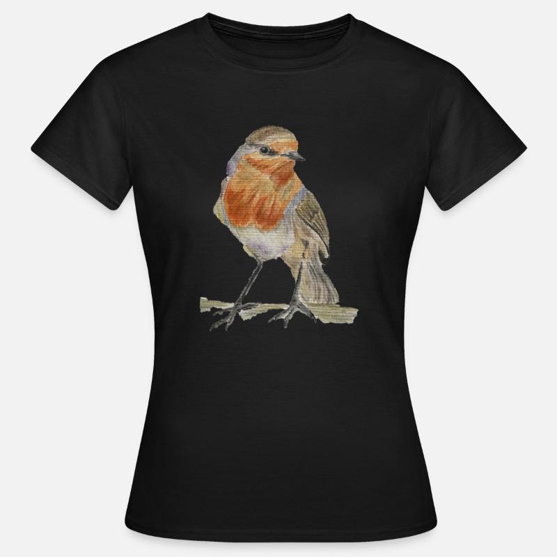 robin - Women's T-Shirt - black