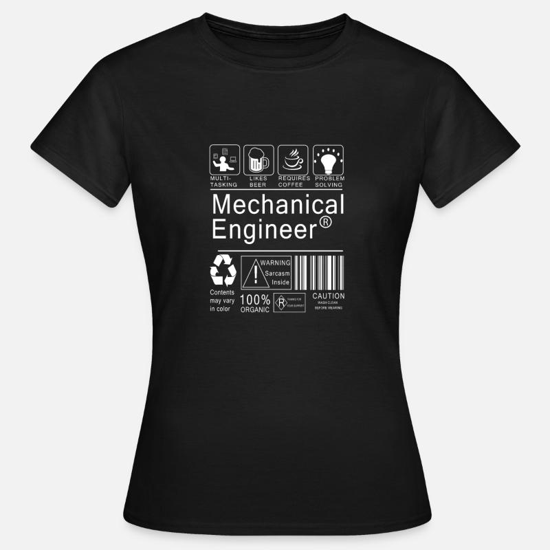 Mechanical Engineer - Women's T-Shirt - black