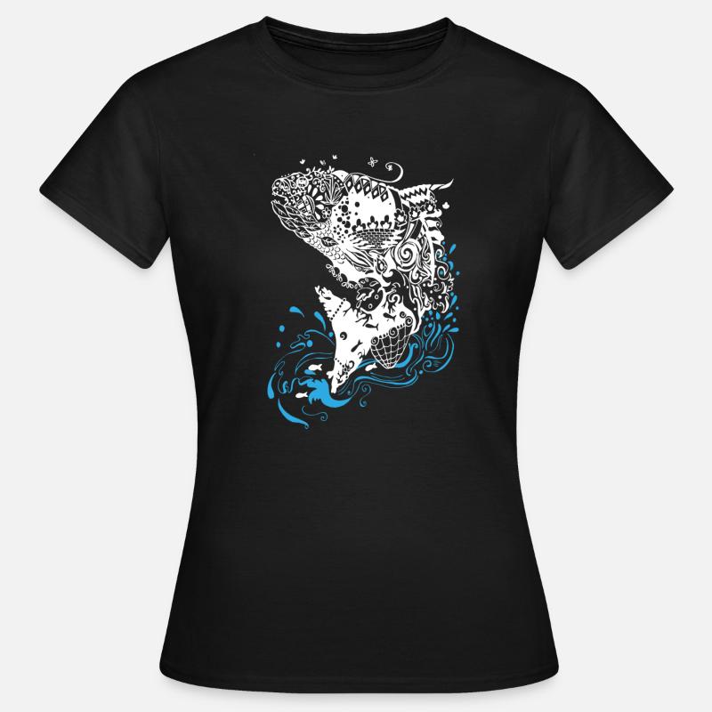 Jumping fish - Women's T-Shirt - black